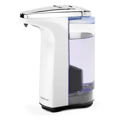 Bílý automatický plastový dávkovač mýdla 237 ml - simplehuman