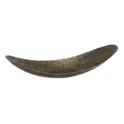 Kovový dekorační tác 48x16 cm Bronze – Ixia