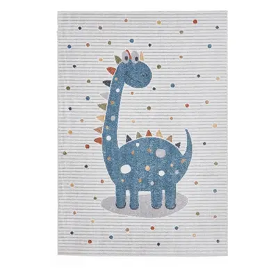 Modro-světle šedý dětský koberec 120x170 cm Vida Kids Dinosaur – Think Rugs