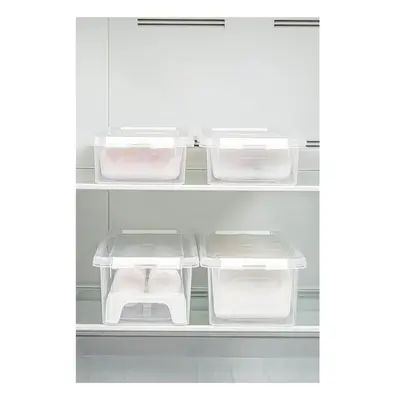 Plastové organizéry do lednice v sadě 4 ks 36x14 cm Lukutu – Hermia