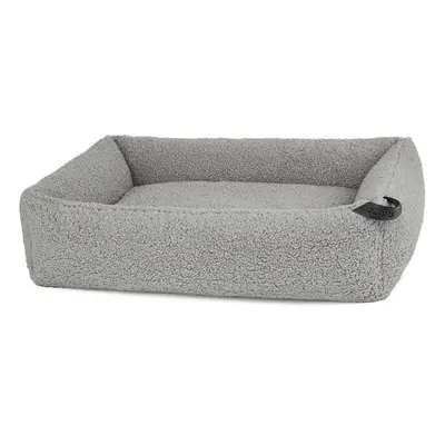 Šedý pelíšek pro psa z materiálu bouclé 71x91 cm Senso Pebble M – MiaCara