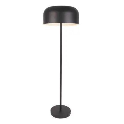 Černá stojací lampa Leitmotiv Capa, výška 150 cm