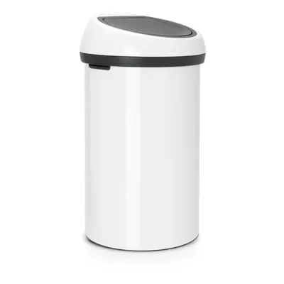 Bílý dotykový ocelový odpadkový koš 60 l Touch Bin – Brabantia