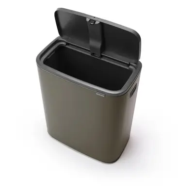 Šedý dotykový ocelový odpadkový koš 60 l Bo Touch Bin – Brabantia