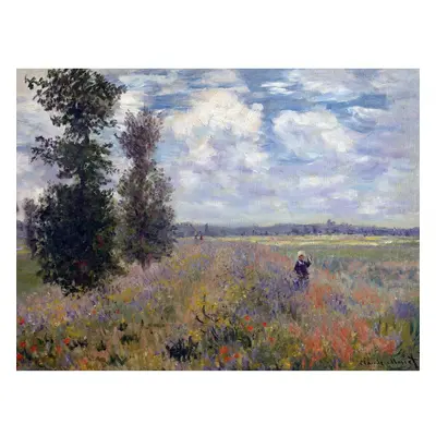 Reprodukce obrazu Claude Monet - Poppy Fields near Argenteuil, 40 x 30 cm