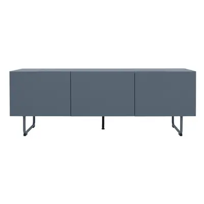 Modro-šedý TV stolek 146x51 cm Parma – Tenzo