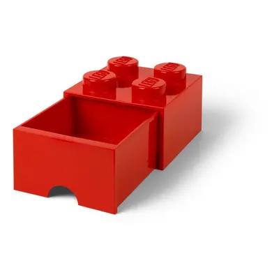 Červený úložný box se šuplíkem LEGO®