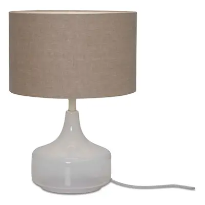 Béžová stolní lampa s textilním stínidlem (výška 46 cm) Reykjavik – it's about RoMi