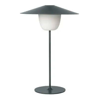 Tmavě šedá střední led lampa Blomus Ani Lamp