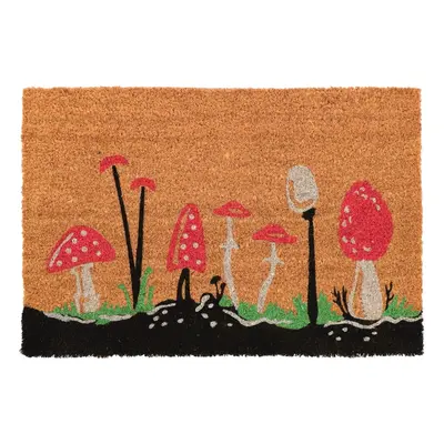 Rohožka z kokosového vlákna 40x60 cm Mushrooms – Esschert Design