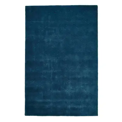 Modrý vlněný koberec Think Rugs Kasbah, 150 x 230 cm