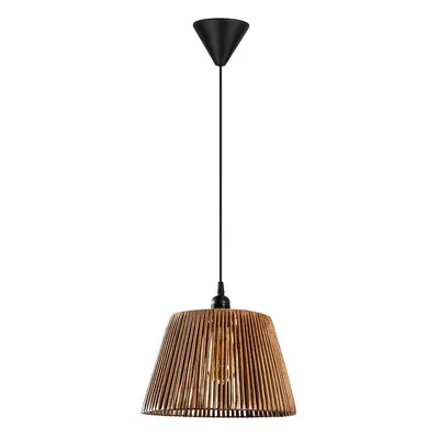 Černo-béžové závěsné svítidlo ø 30 cm Cone – Opviq lights