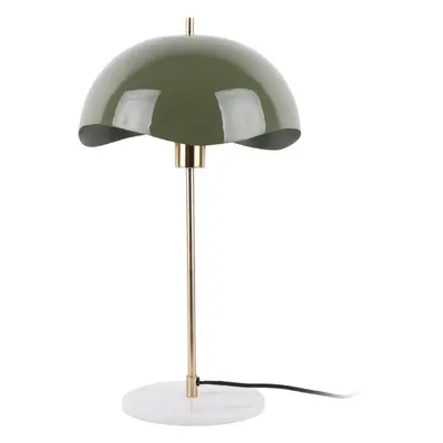 Zelená stolní lampa (výška 56 cm) Waved Dome – Leitmotiv