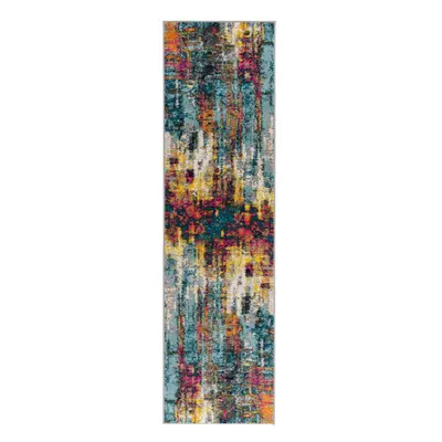 Ručně tkaný běhoun 66x230 cm Spectrum Abstraction – Flair Rugs