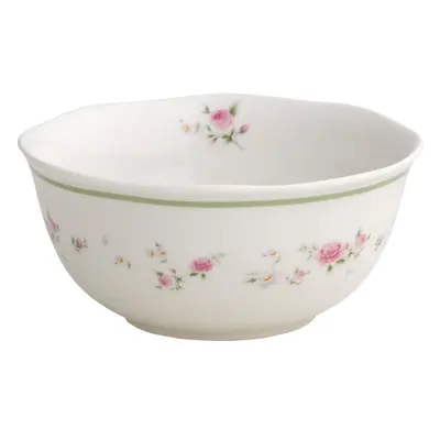 Sada 2 bílých porcelánových misek Brandani Nonna Rossa, ⌀ 14 cm