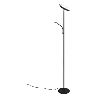 Černá LED stojací lampa (výška 178 cm) Specter – Trio