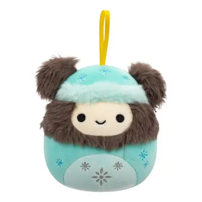 Textilní vánoční ozdoba ø 10 cm Yeti Rilo – SQUISHMALLOWS