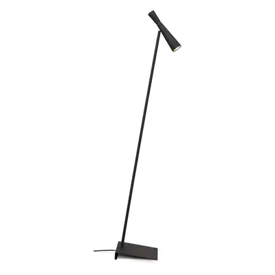 Černá stojací lampa s kovovým stínidlem (výška 145,5 cm) Bordeaux – it's about RoMi