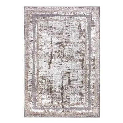 Koberec v béžovo-stříbrné barvě 67x120 cm Shine Classic – Hanse Home