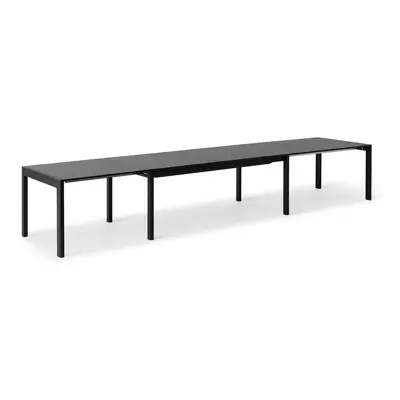 Rozkládací jídelní stůl s černou deskou 96x220 cm Join by Hammel – Hammel Furniture