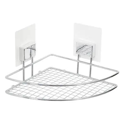 Nástěnná rohová samodržící polička Compactor Bestlock Magic Bath Rack