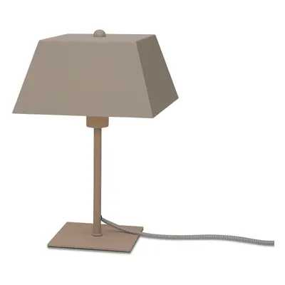 Béžová stolní lampa s kovovým stínidlem (výška 31 cm) Perth – it's about RoMi