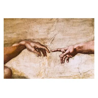 Reprodukce obrazu Michelangelo Buonarroti - Creation of Adam, 70 x 45 cm