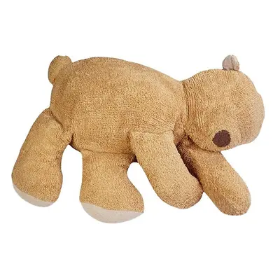 Hnědý dětský puf Sleepy Bear – Lorena Canals