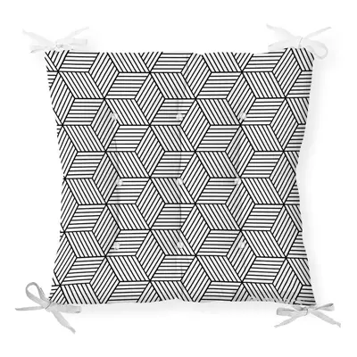 Podsedák s příměsí bavlny Minimalist Cushion Covers CrisCros, 40 x 40 cm