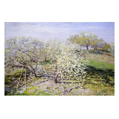 Reprodukce obrazu Claude Monet - Spring, 90 x 60 cm