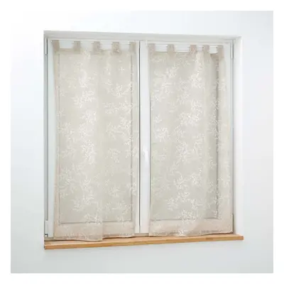 Světle hnědé voálové záclony v sadě 2 ks 60x90 cm Karla – douceur d'intérieur