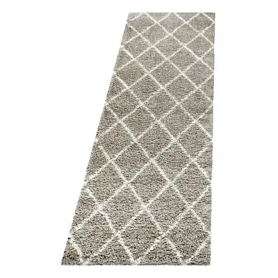 Světle hnědý běhoun 80x250 cm Alvor – Ayyildiz Carpets