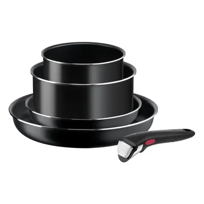 Hliníková sada nádobí 5 ks INGENIO EASY COOK & CLEAN BLACK L1549043 – Tefal