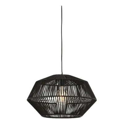 Černé stropní svítidlo ø 40 cm Deya – Light & Living