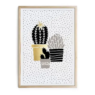 Zarámovaný plakát Really Nice Things Cactus Family, 40 x 60 cm