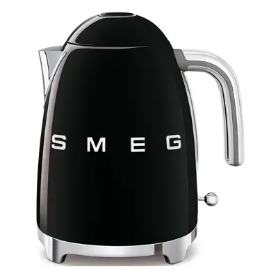 Černá rychlovarná konvice z nerezové oceli 1,7 l Retro Style – SMEG