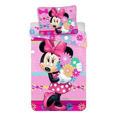 Bavlněné dětské povlečení na jednolůžko 140x200 cm Minnie – Jerry Fabrics