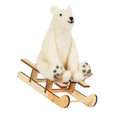 Vánoční figurka Polar Bear – Sass & Belle