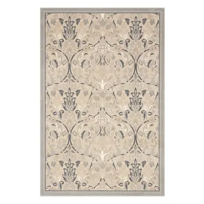 Béžový vlněný koberec 133x190 cm Archie beige – Agnella