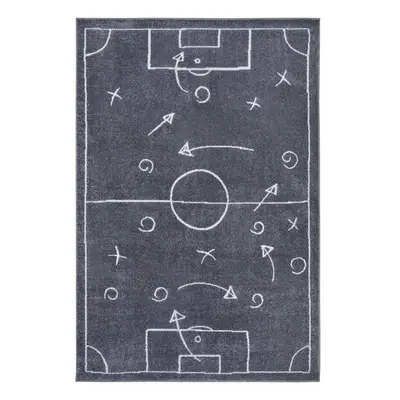 Tmavě šedý dětský koberec 120x170 cm Gameplan – Hanse Home