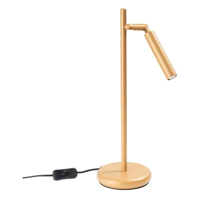 Stolní lampa ve zlaté barvě (výška 43 cm) Fideus – Nice Lamps