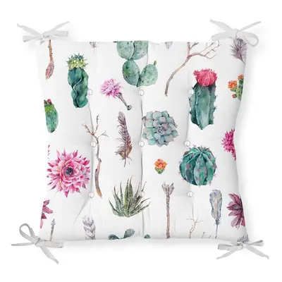 Podsedák s příměsí bavlny Minimalist Cushion Covers Succulent, 40 x 40 cm