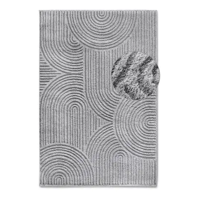 Šedý koberec 80x120 cm Chappe Light Grey – Elle Decoration