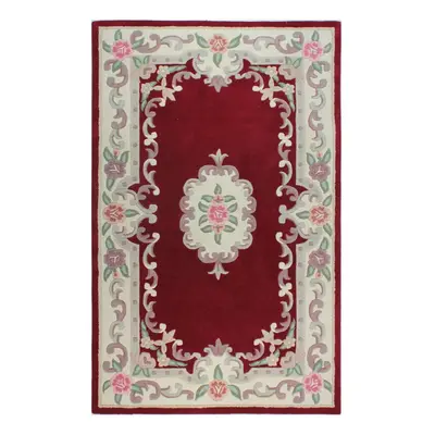 Červený vlněný koberec Flair Rugs Aubusson, 150 x 240 cm