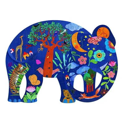 Dětské puzzle se 150 dílky Djeco Elephant