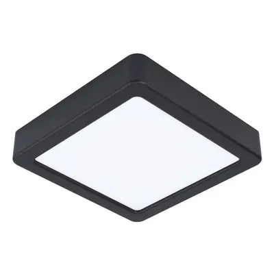 Černé LED stropní svítidlo 16x16 cm FUEVA 5 – EGLO