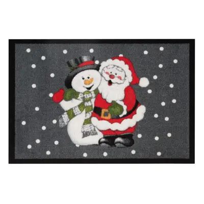 Rohožka Hanse Home Santa and Snowman, 40 x 60 cm