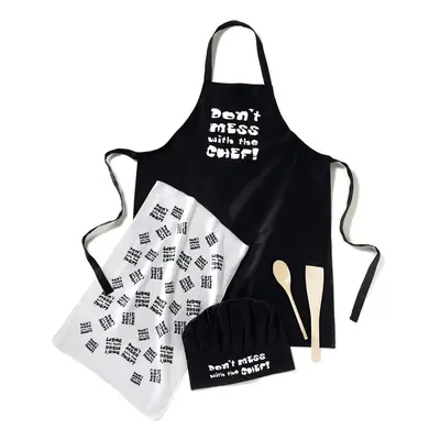 5dílný set pro kuchaře Cooksmart ® Don't Mess With The Chef