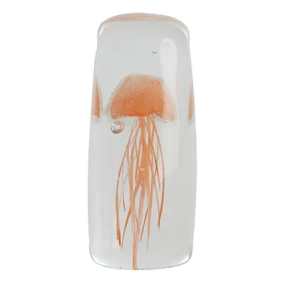 Skleněné těžítko (výška 13 cm) Jellyfish – Light & Living