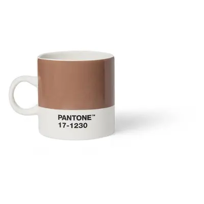 Světle hnědý keramický hrnek na espresso 120 ml Mocha Mousse 17-1230 – Pantone